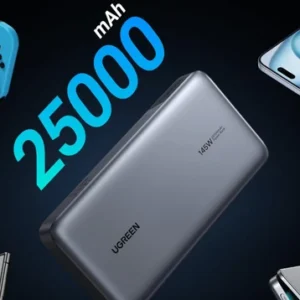 Pin sạc dự phòng Ugreen 25000mAh 145W 2 chiều 2C1A 90597A