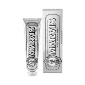 Kem đánh răng Marvis nhập khẩu Ý Whitening Mint 85ml làm trắng nhẹ nhàng giữ hơi thở thơm mát